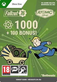 Bethesda Atoms (+100 extra) - Fallout 76