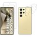 Phonillico® Verre trempé pour Samsung Galaxy S24 ULTRA et protection d'appareil photo [Pack 2]