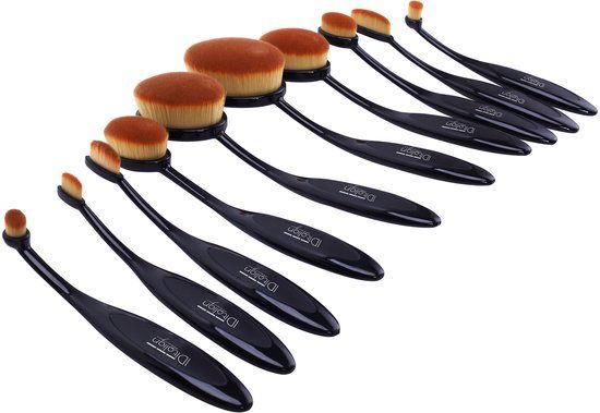 ITALIAN DESIGN ACCESSORIES 10 Make-up kwasten