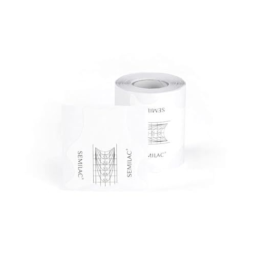 Semilac Nail Extension Stencil / 100 Pieces / Unisex