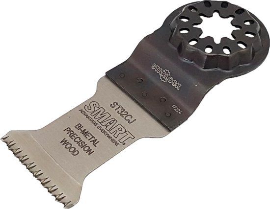 SMART Blades Starlock Multitool Zaagblad - Japanse Vertanding - Hout/Plastic - 32x42mm