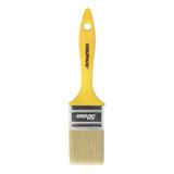 Professioneel [Brand] Professioneel palet, witte borstelharen, breedte 50 mm, natuurlijke borstelharen, ergonomische kunststof handgreep, schilderkwast, penseel