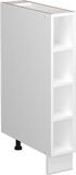 Vicco Fame-Line Halfhoge kast – 15 x 82 cm zonder werkblad Wit