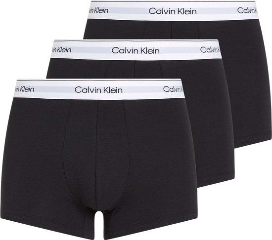 Calvin Klein 3-Pack Boxershorts - Men - Black - Size L