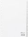 Durable Tabblad 1-31 Uni