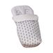 Babyline Arrow voetenzak met wanten, uniseks, grijs