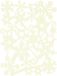Tapis de table feutré, couleur crème, FILCSERW-6