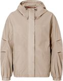 VAUDE Women's Mineo Rain Jacket, Regenjas, waterdicht, Dames, Regenponcho, XXL, linen