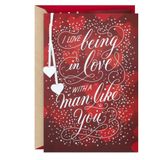 Hallmark Romantische verjaardagskaart voor echtgenoot of vriend (Love Being in Love)