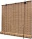 vidaXL Rolgordijn 80x160 cm Bamboe Bruin