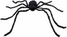Boland Mega spin XL - zwart - kunststof - 125 x 75 cm - Halloween decoratie