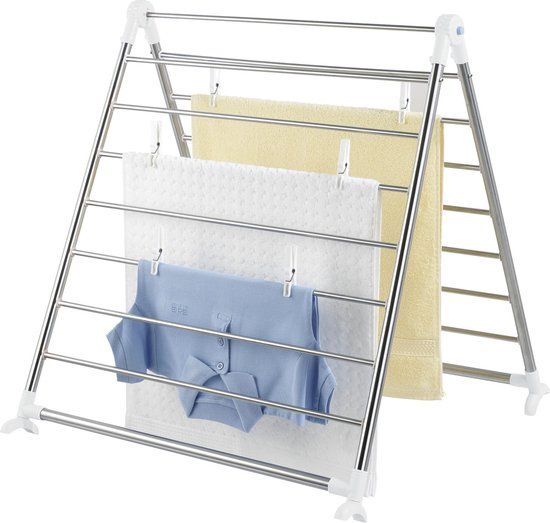 WENKO Badkuip Droogrek Profi - 10 meter - Opvouwbaar