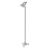 Bristan MINI2 TS1203 RR C thermostatische doucheklep met stijve stijgmixer verchroomd