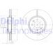 Delphi 2x Bg3929 Disque de frein avant Ø300mm Hauteur: 44mm