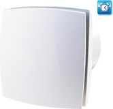 Vents Design badkamerventilator 125 mm met Timer - 167 m³/h - Wit