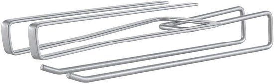 Metaltex Ophangbare keukengereihouder - Grijs - Metaal