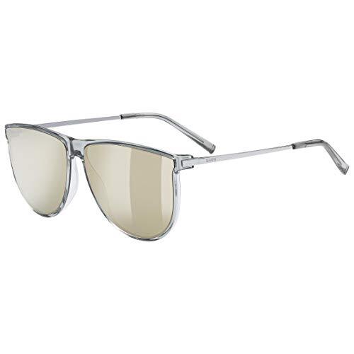 UVEX LGL 47 Glasses, clear/mirror gold