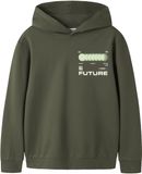 NAME IT - NKMNIGO LS NREG SWEAT WH BRU BOX - Jongens - Sweaters