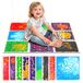 Set van 9 kleurrijke yogamatjes voor kinderen, 30x30 cm