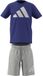 Adidas Essentials Tee Set Violet 13-14 Ans Enfants