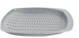Salter Marblestone Bakplaat – 38cm Antiaanbak Ovenplaat, Krokanteschotel, Lichtgewicht Koolstofstaal, Gemakkelijk Schoon te Maken, Rechthoekige Fritesschaal, Geperforeerde Bodem
