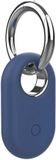 Merkloos / Sans marque Samsung Galaxy SmartTag 2 Hoesje Siliconen met Ring Blauw