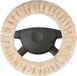 WALSER Stuurwielhoes Teddy Plush, Vegan Nep Bont, Beige, 38 cm