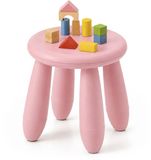 Relaxdays Kinderkrukje - 26 cm - Kunststof - Roze