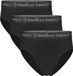 Bamboo Basics Slips James (3-pack) - Zwart - M