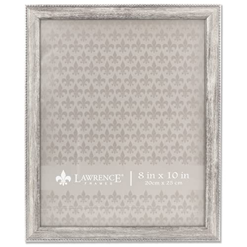 Lawrence Frames Classic Bead fotolijst, 8x10, zilver