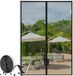 Unyqoos® Moustiquaire magnétique pour portes, 200 x 210 cm