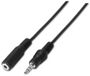 AISENS A128-0146 audio kabel 3,5 m 3.5mm Zwart