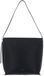 COCCINELLE Leren schoudertas C-Me Lock Handbag Grained Leather Noir zwart