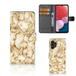 B2Ctelecom Samsung Galaxy A13 (4G) Bookcase Marmer Goud