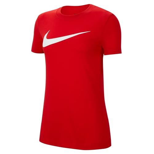 Nike Nike Park20 Dry Sportshirt - Maat L - Vrouwen - rood - wit