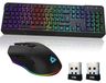 Clavier et souris de jeu - Sans fil - Éclairage RVB - Ensemble Chroma et Blaze - Clavier et souris de jeu