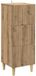 vidaXL Ladekast 33 x 34,5 x 90 cm Bewerkt hout Artisanaal eiken