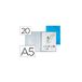 Liderpapel EC45 schrijfmap, A5, blauw