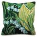 Collection d'Art 40 x 40 cm "Lily of Valley-Right" Kruissteek Kussen Kit