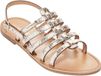 LES TROPEZIENNES PAR M. BELARBI Hikano leren sandalen Goud
