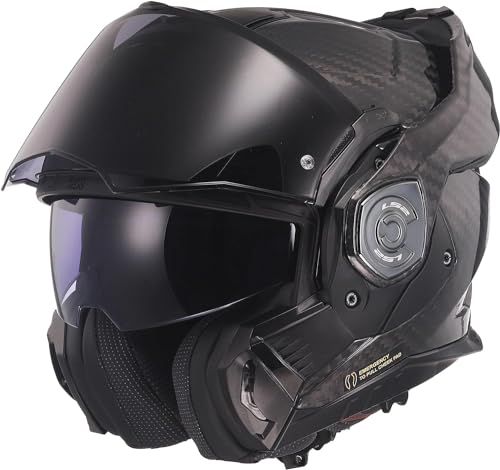 LS2 Advant X Carbon Solid FF901 - S - Black