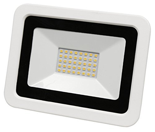 MC-Shine LED-buitenspot "SMD-Slim" 30W, 2.100lm, IP44 (neutraal wit, 4000K)