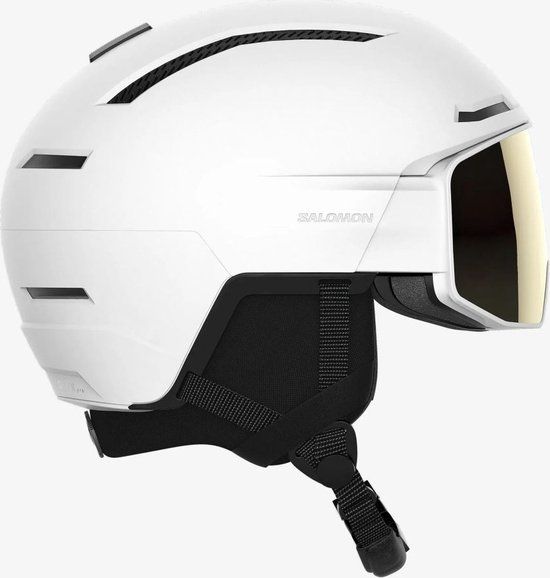 Salomon Driver Pro Skihelm Unisex Wit Maat 53-56 Cm (S)