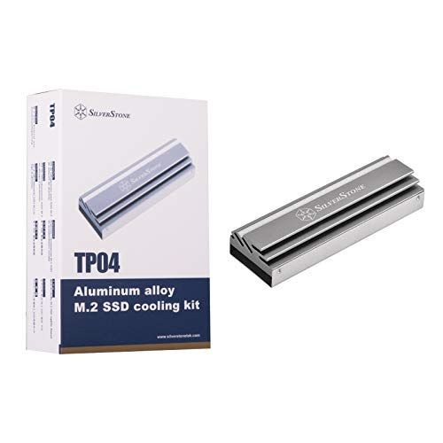 Silverstone TP04 Aluminum alloy M.2 SSD cooling kit koellichaam