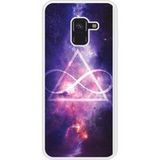 Samsung Beschermende siliconen case compatibel met Galaxy A8 2018 Infinite Triangle