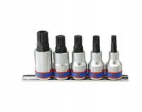 King Tony Spline doppenset 1/2" 5-delig M8-M16