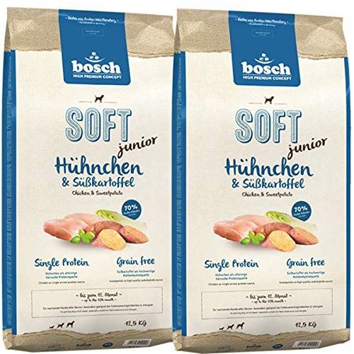 Bosch Soft Junior Kip & Zoete Aardappel - 2 x 12,5 kg