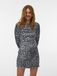 VERO MODA Cocktailjurk 'VMBELLE' grijs