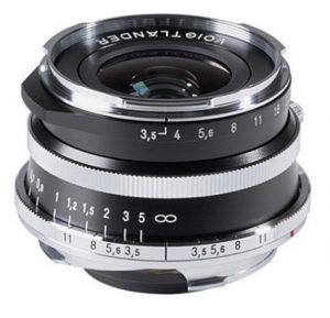 Voigtländer 105061 - Cameralens - Zwart/Zilver - 39mm Filtermaat - f/3.5-22 - 9/8 Lensconstructie
