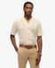 Superdry Homme Chemise à Texture Tricotée Pink Taille: S